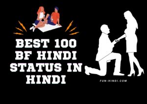 Best 100 bf hindi status in hindi