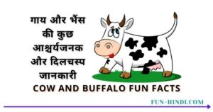 cow and buffalo fun facts in hindi 10 (गाय और भैंस की कुछ आश्चर्यजनक और दिलचस्प जानकारी)