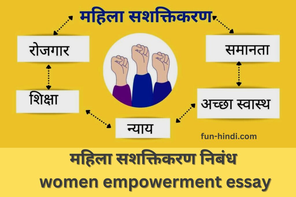 महिला सशक्तिकरण निबंध | women empowerment essay
