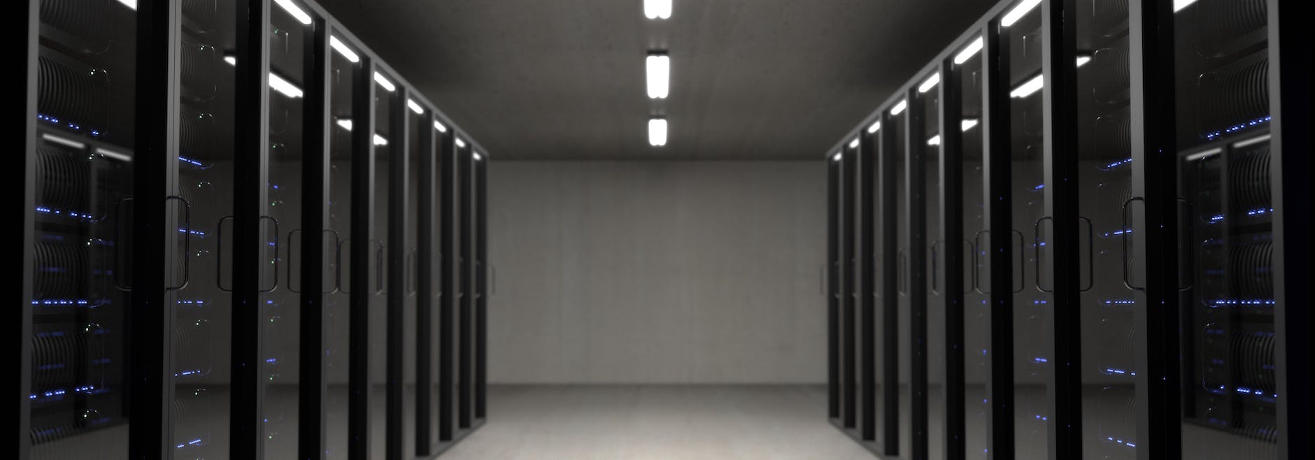 black server racks on a room, What is Database