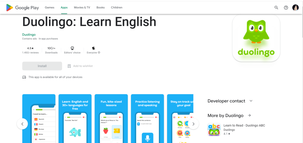 English learning apps in india free download [2023]