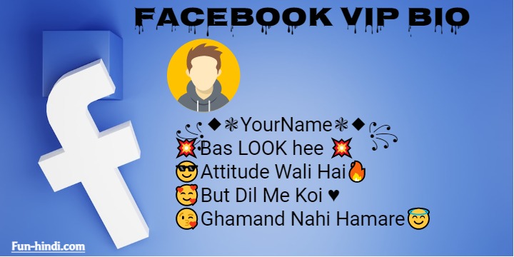 Facebook vip bio stylish attitude for girls and boys