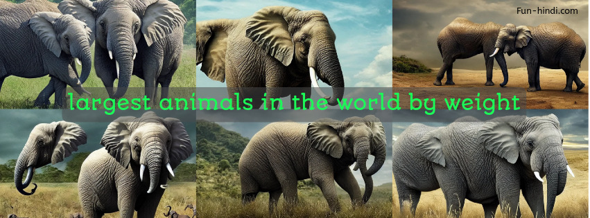 Top 10 Most Largest Animal In The World