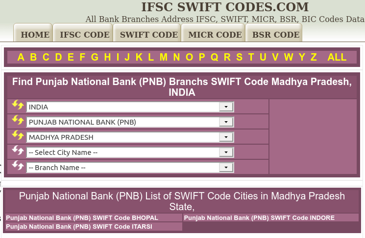 Swift BIC Code HDFC bank swift BIC code