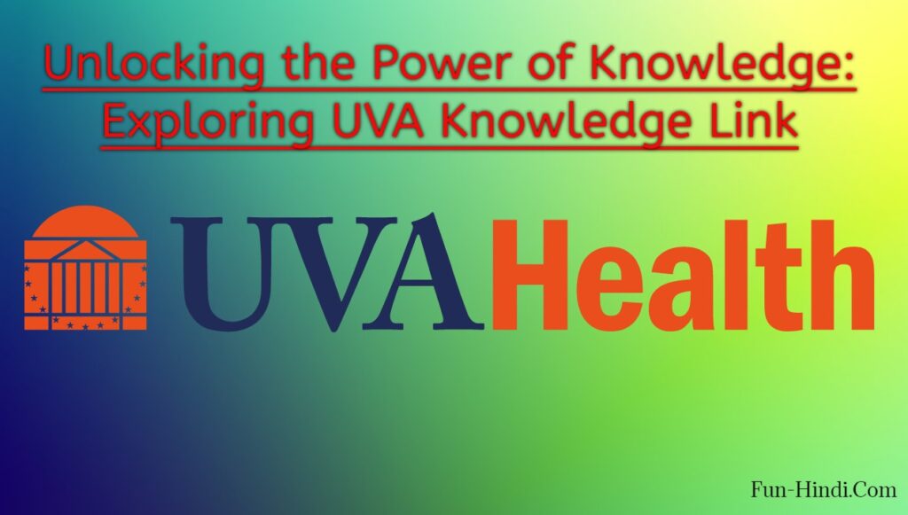 Unlocking the Power of Knowledge Exploring UVA Knowledge Link