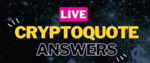 Cryptoquote Answer for Today