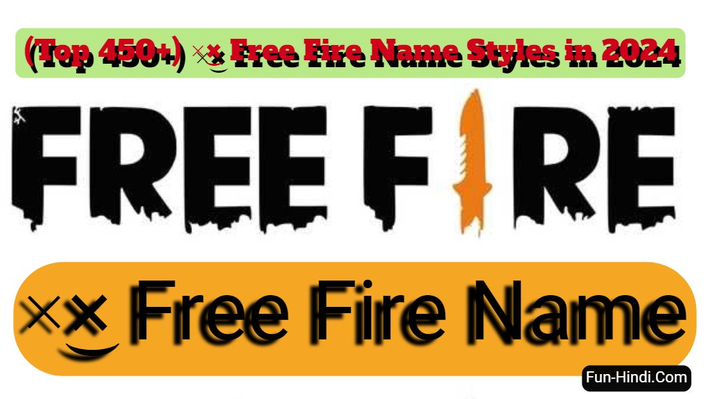 Top 450 ×͜× Free Fire Name 