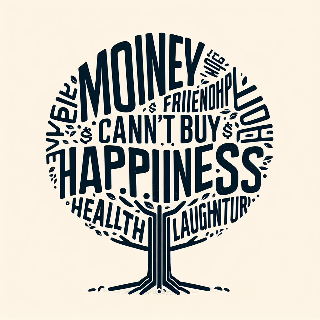 MONEY CAN'T BUY HAPPINESS FULL QUOTES