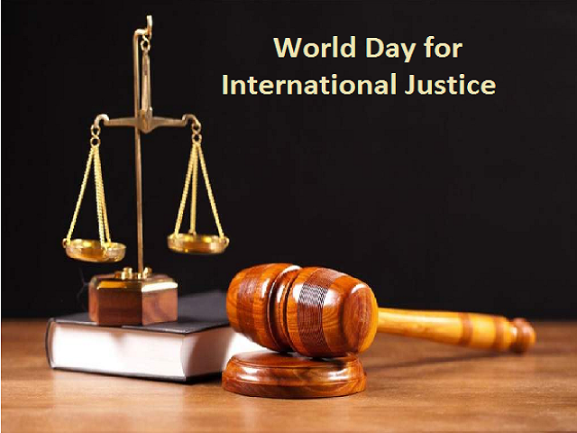 World International Justice Day [17 July]