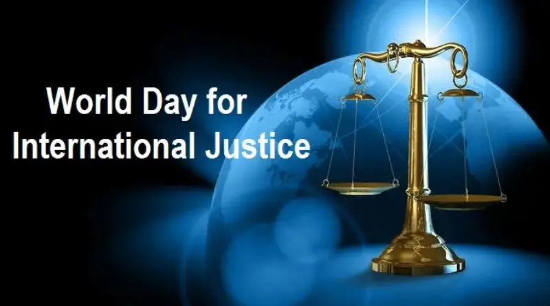 World International Justice Day [17 July]