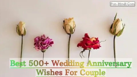 Best 500+ Wedding Anniversary Wishes For Couple