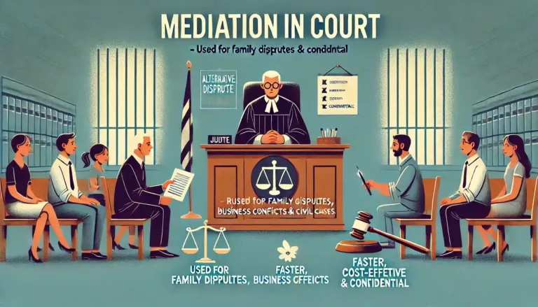 Mediation Meaning in Law Hindi