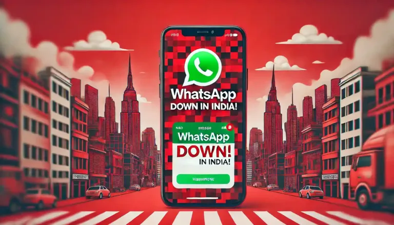 WhatsApp Down Today in India